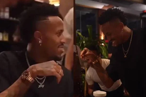 Imagens de Eder Militão com relógio de R$ 3 milhões - Metrópoles