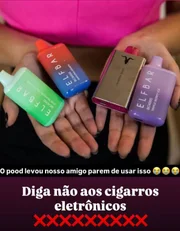 Giliard Santos aconselhou seus fãs a pararem de fumar cigarros eletrônicos