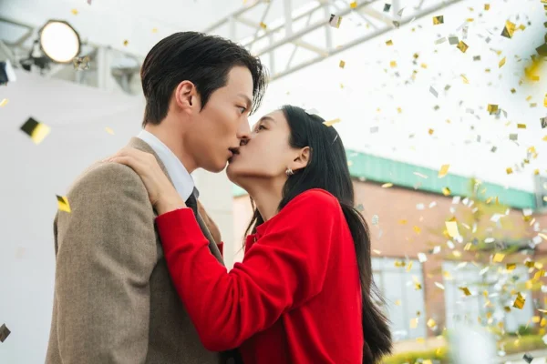 Cena de Beijo Explosivo, o novo dorama de comédia romântica da Netflix