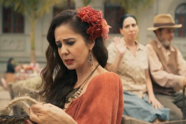 Foto colorida de cena da novela Êta, mundo melhor!