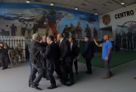 Vídeo: por coronavírus, Major Olimpio e Doria quase saem no tapa