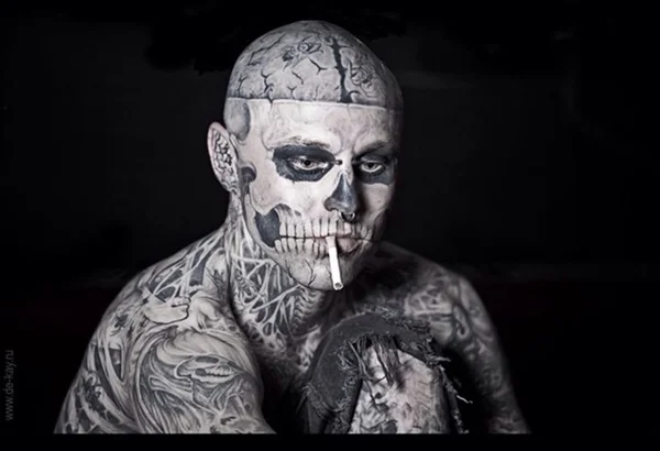 Modelo conhecido como Zombie Boy é encontrado morto no Canadá