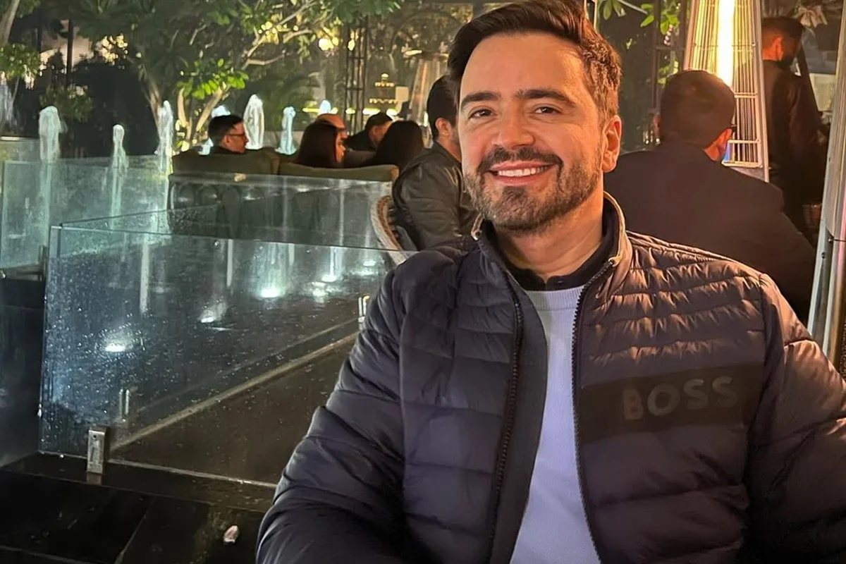 Daniel Ortiz posa sorridente para as redes sociais Daniel Ortiz posa sorridente para as redes sociais