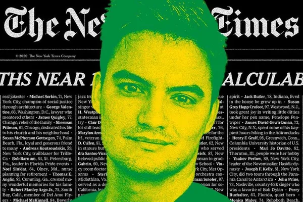 Ilustração para coluna de Anderson França sobre Felipe Neto