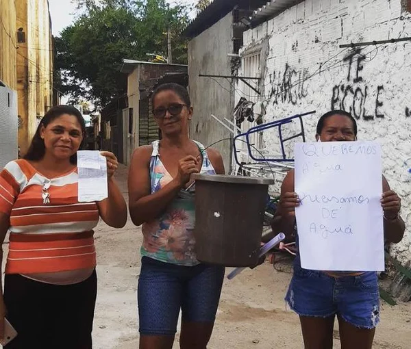 Pandemia sem água: bairros do Recife estão há um mês sem abastecimento