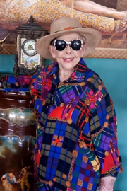 A socialite está com 89 anos 