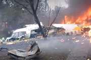 Destroços de avião