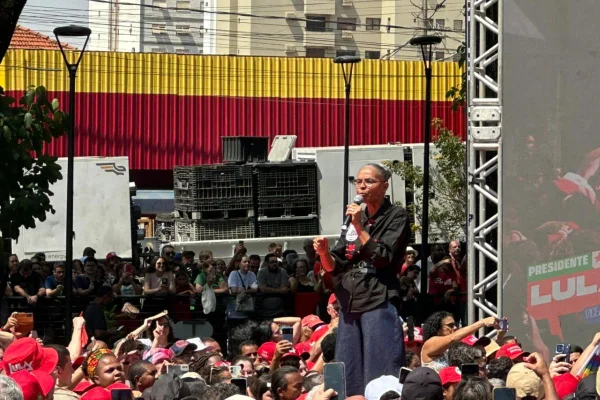 A ex-ministra do Meio Ambiente e candidata ao Senado, Marina Silva (Rede)