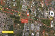 o Detran-DF fará interdições no Eixo Monumental em função da Marcha Atópica Brasília