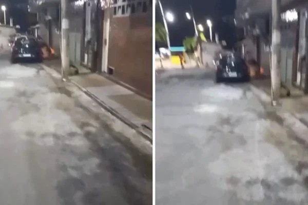 Imagem colorida, BA: mulher flagra trisal fazendo sexo em praça pública de Salvador - Metrópoles