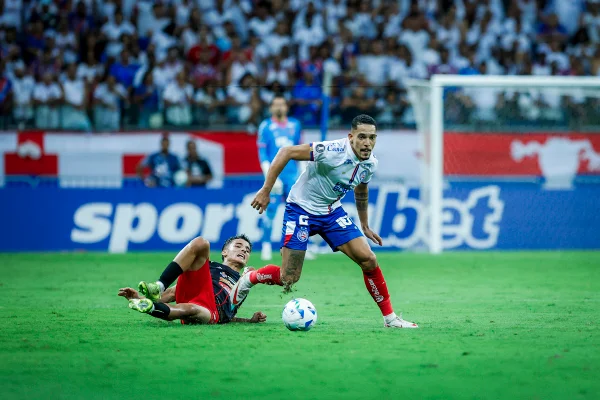 Foto colorida de Bahia na Libertadores - Metrópoles