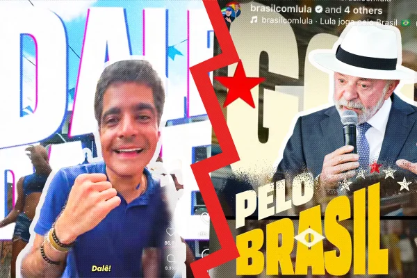 Petistas acusam ACM Neto de imitar campanha de Lula; veja foto