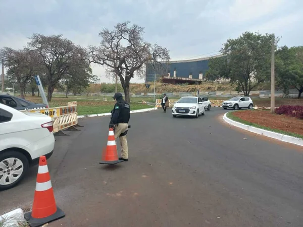 Segurança na sede do TSE no dia do primeiro turno das eleições de 2022