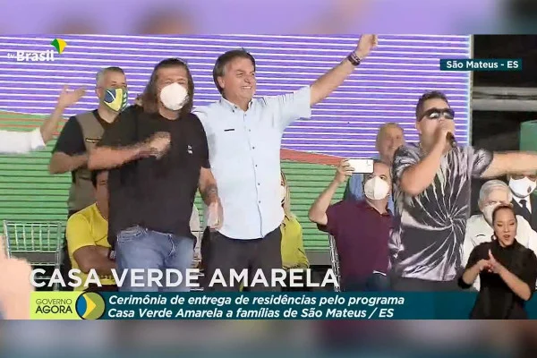 Vídeo: visita de Bolsonaro ao ES tem música gospel e pisadinha