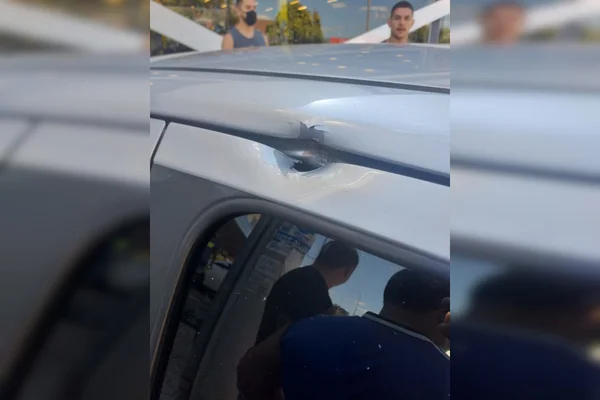 furo em carro
