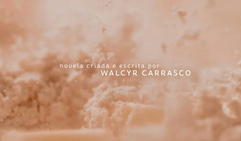 A TV Globo usa o termo "Novela criada e escrita por" para creditar os autores A TV Globo usa o termo "Novela criada e escrita por" para creditar os autores