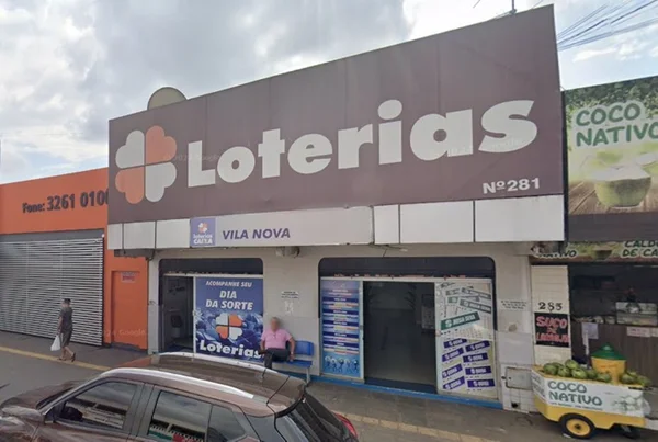 Foto colorida de loteria no setor Vila Nova em Goiânia - Metrópoles
