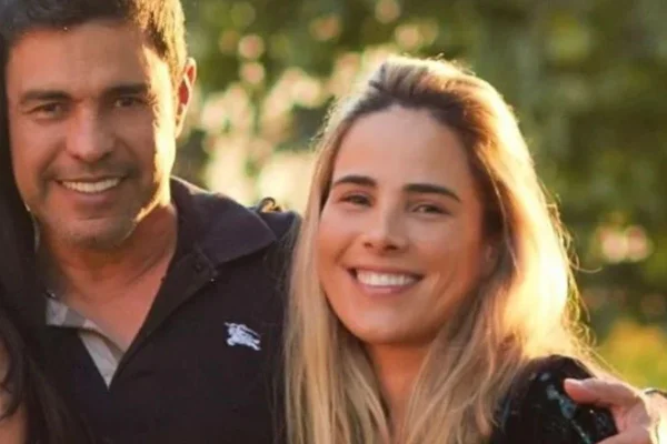 Foto colorida de Zezé di Camargo e Wanessa - Metrópoles