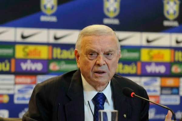 Foto colorida de José Maria Marin, ex-presidente da CBF - Metrópoles
