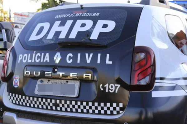 Imagem colorida de carro da polícia civil de MT - Metrópoles
