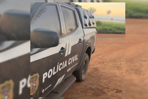 Imagem colorida de viatura da Polícia Civil do Mato Grosso