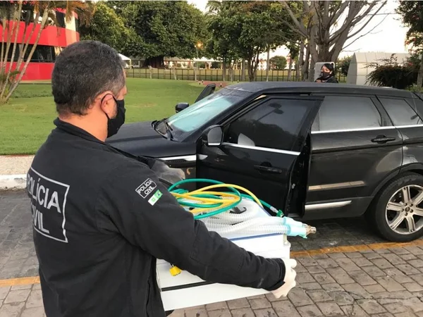 Três são presos por venderem respiradores e não entregarem. Dois no DF