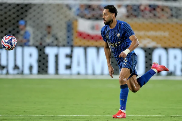 Foto colorida de Renan Lodi, do Al-Hilal - Metrópoles