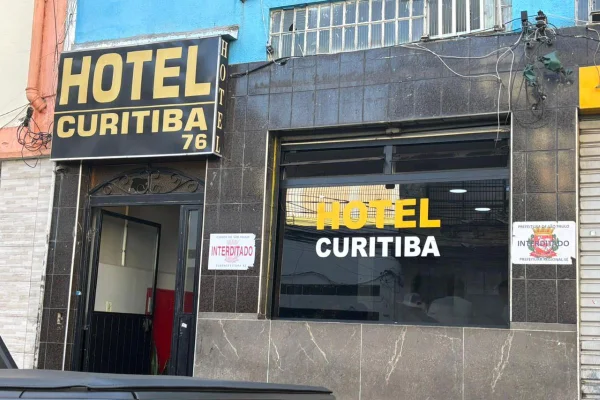 Hotel Curitiba recebe ordem de interdição da Prefeitura
