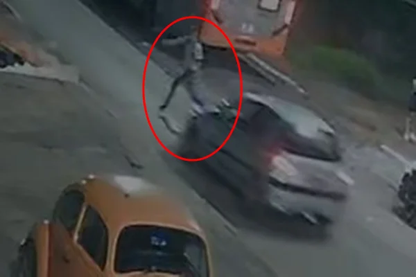 Motorista atropela homem em rua do DF e foge sem prestar socorro