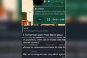Prints expõem plano de filho e namorada para matar mãe por herança - imagem 3
