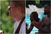  Ed Sheeran faz show privado para a seleção da Inglaterra