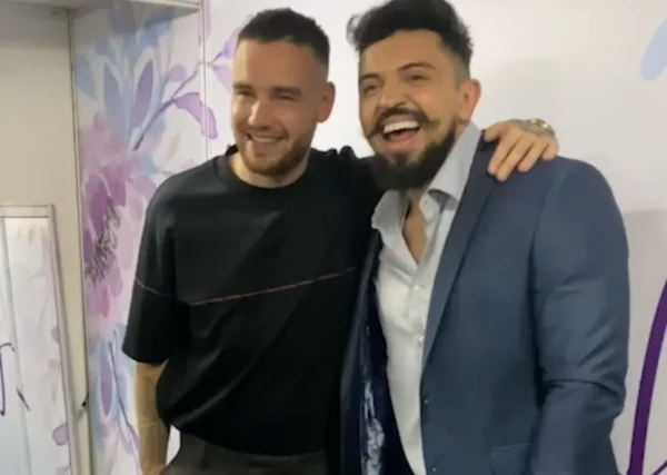 Compositor Henrique Castro conhece Liam Payne, ex-One Direction
