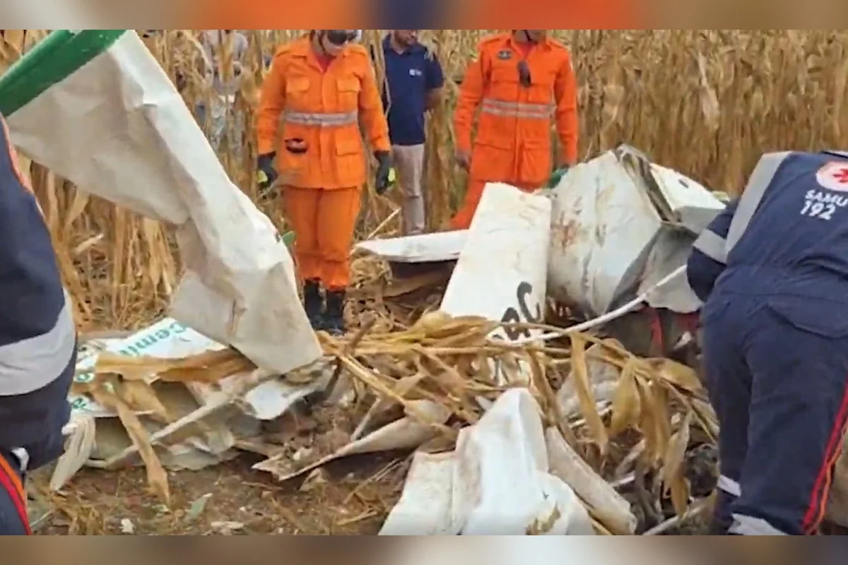 Avião monomotor cai em Sergipe e piloto morre no local