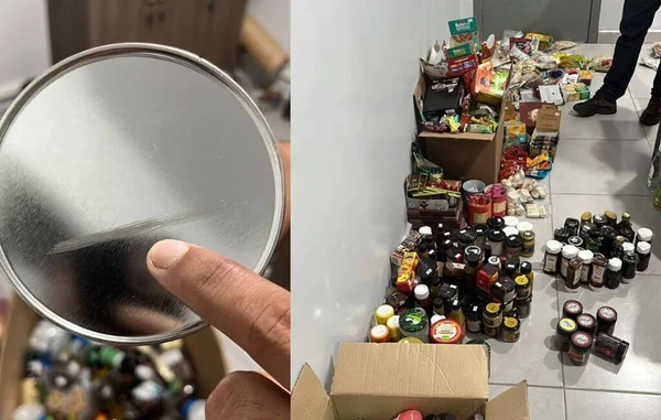 Produtos vencidos recolhidos pela Vigilância Sanitária em SC - Metrópoles