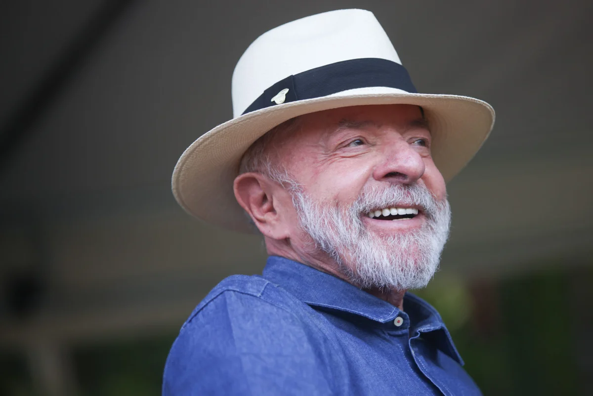 O presidente Lula O presidente Lula