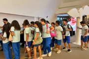 Exposição está instalada no Museu Nacional Exposição está instalada no Museu Nacional