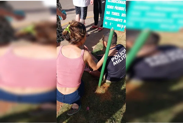 Oficial de Justiça invade condomínio no DF e atira em PM à paisana