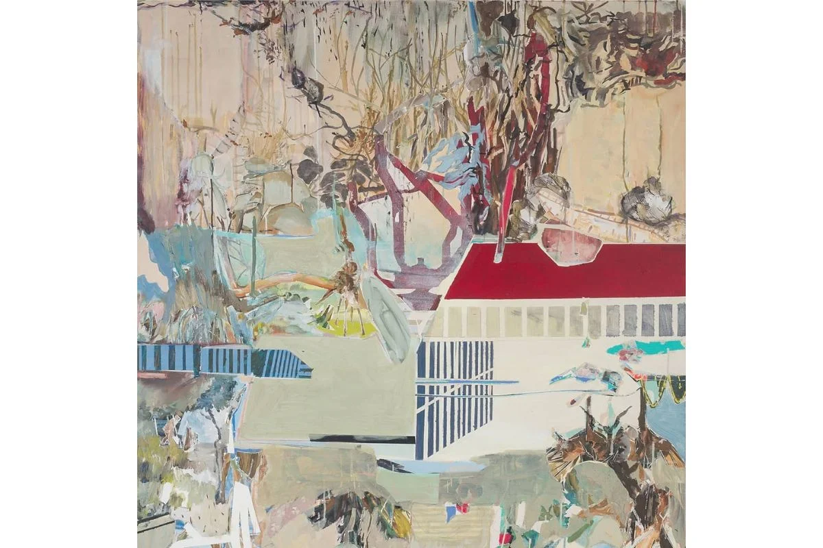 Obra de Lucia Laguna exposta em Paris, na França, em 2018 Obra de Lucia Laguna exposta em Paris, na França, em 2018