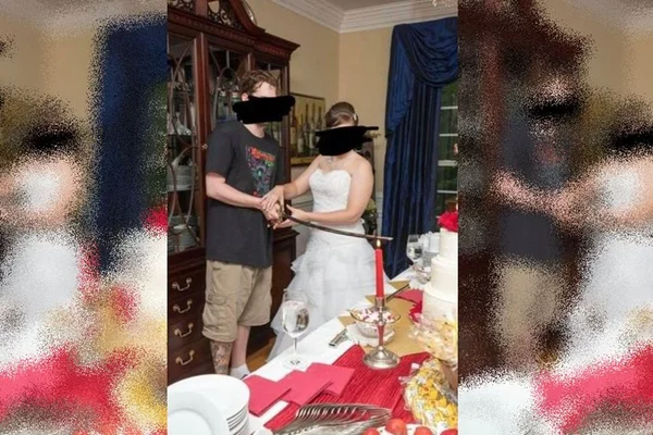 Noivo criticado por usar camiseta-horz