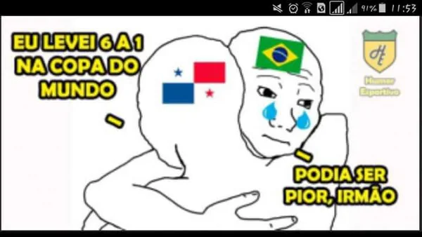 A Coisa Tá Russa! – De boa, Panamá. Tem gente que apanhou de 7 x 1…