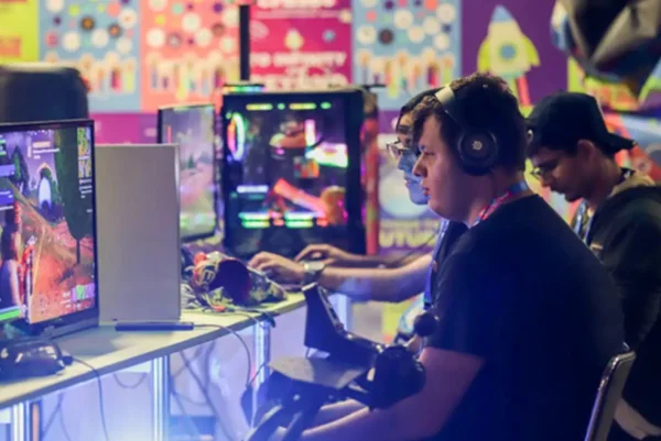 e-sports gamer