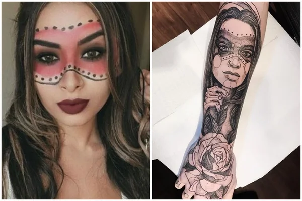 Namorado homenageia Nara Almeida com tatuagem: “Nossa história” - destaque galeria