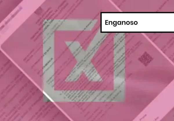 Imagem colrida de postagem enganosa sobre Lula