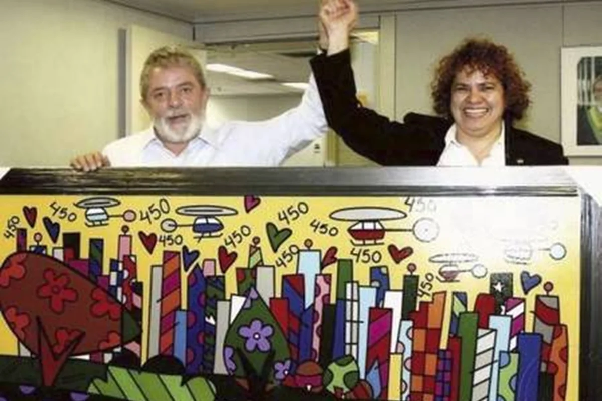 Romero Britto e Lula Romero Britto e Lula
