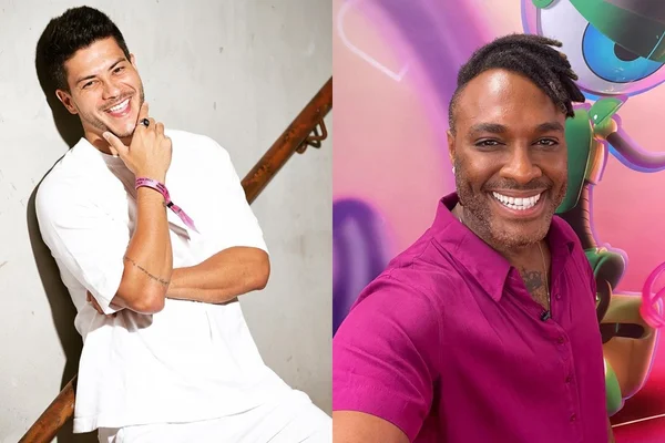 Montagem com fotos de Arthur Aguiar e Fred Nicácio - Metrópoles