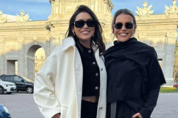 Luciane Vaz prestigia Katia Aveiro em Madri e passa dias no hotel CR7