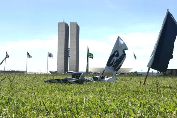 Com faixas pró-Baleia destruídas, Maia dispara: “Isso tem nome: fascismo”