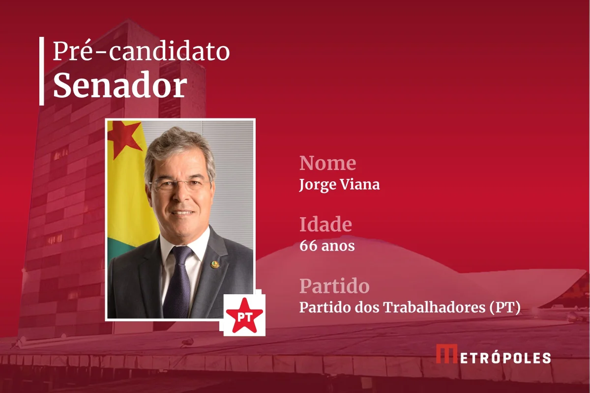 Jorge Viana (PT) é pré-candidato ao senado do Acre Jorge Viana (PT) é pré-candidato ao senado do Acre