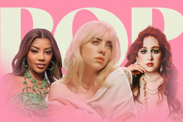 Imagem colorida de uma montagem com artistas sáficas - pop sáfico - música sáfica -metrópoles