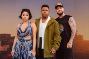 Bruna Mascarenhas, Christian Malheiros e Jottapê